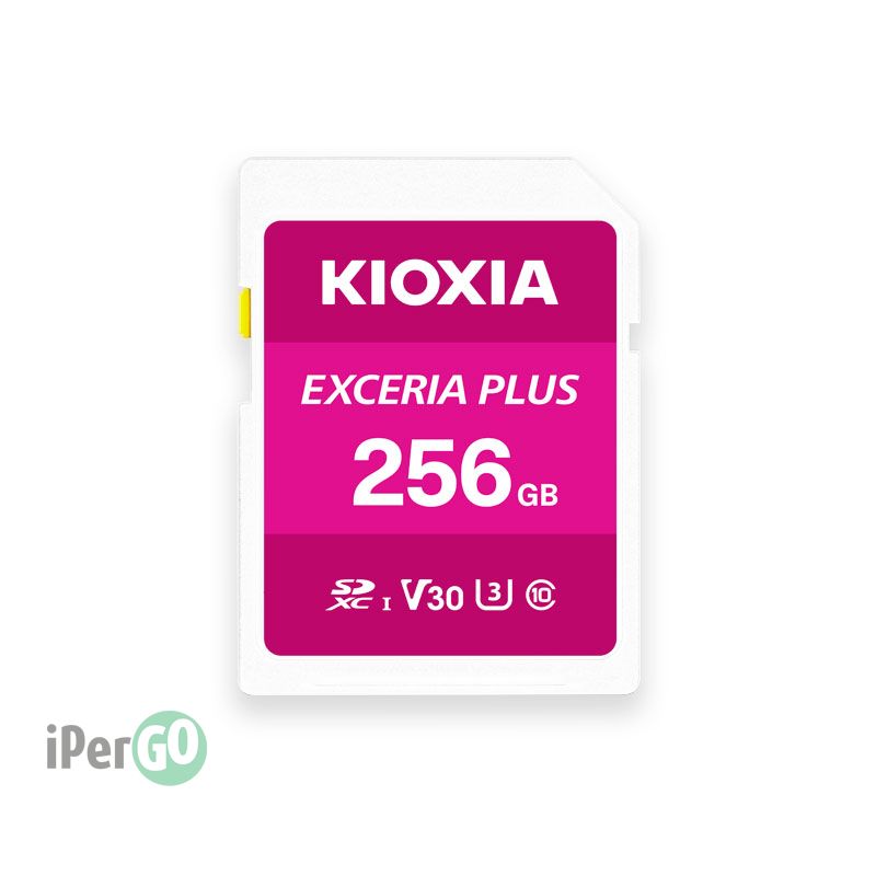 KIOXIA EXCERIA PLUS - Scheda di memoria SD da 64 G